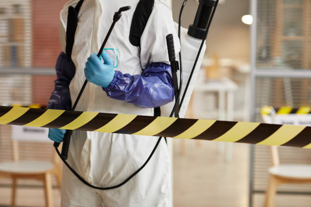 Professional Blood Cleanup technician working in Lavallette, NJ